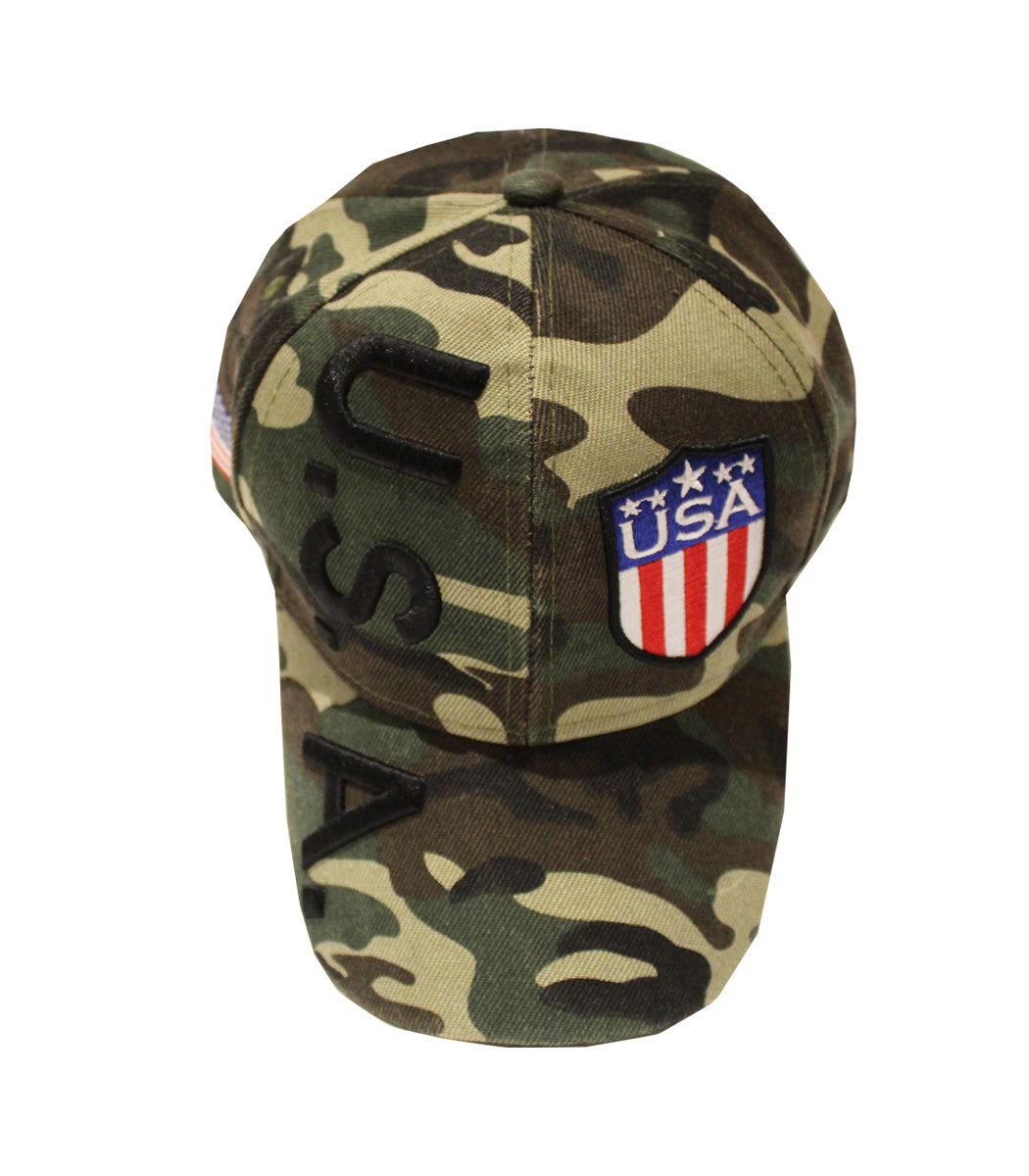 3D USA Hat - Camo