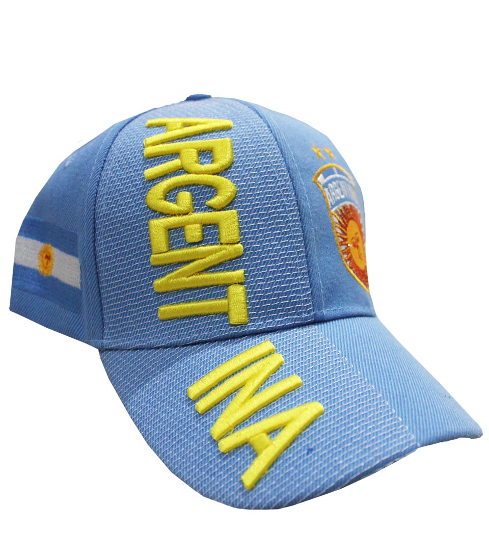 3D Argentina Hat