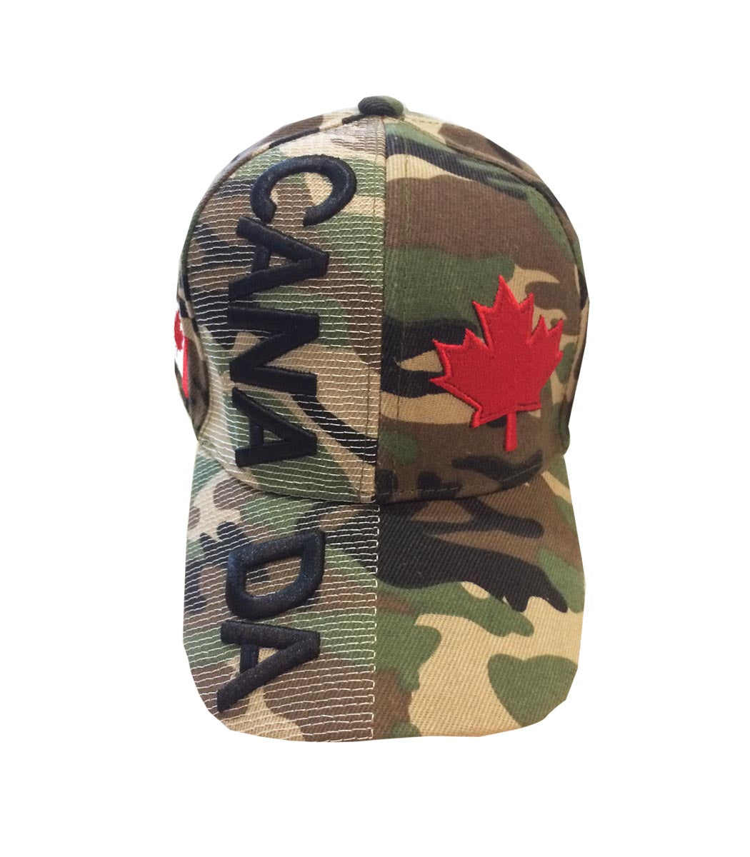 3D Canada Hat - Camo