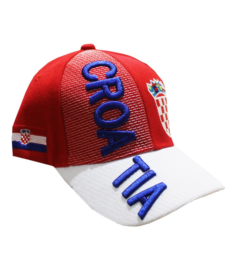 3D Croatia Hat - Kid Size