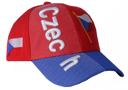 3D Czech Republic Hat