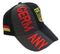 3D Germany Hat - Black