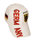 3D Germany Hat - White