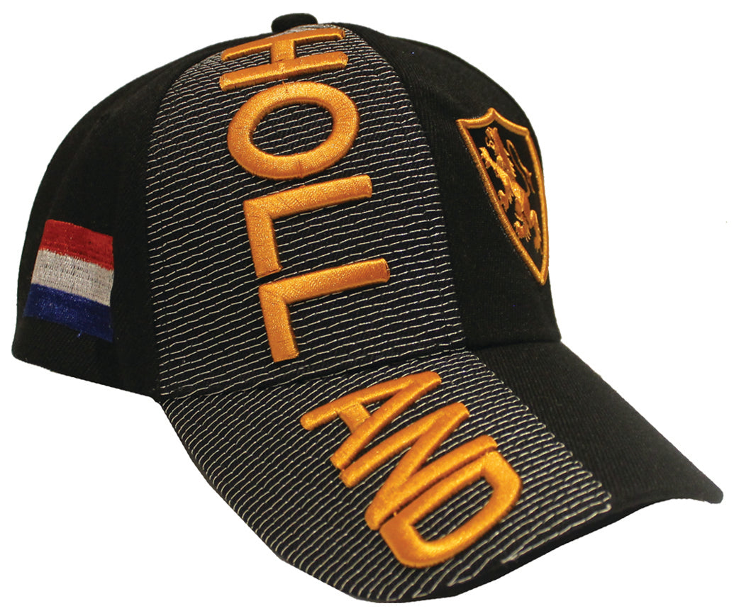 3D Holland Hat - Black
