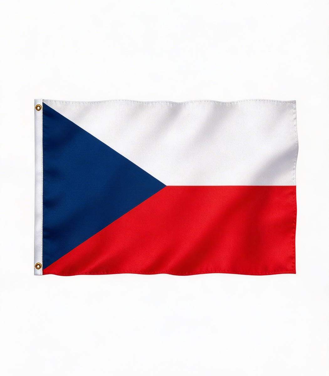 Czech Republic Flag Large 3'x5' 