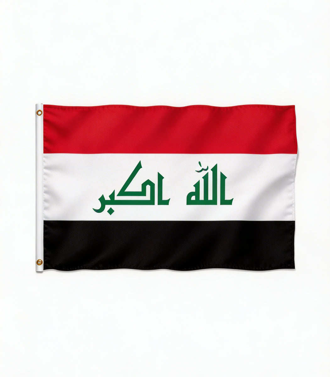  Iraq Flag Large 3'x5'