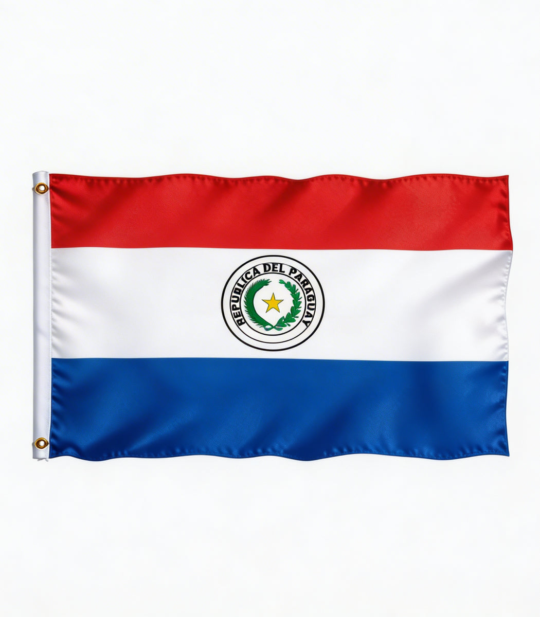 Paraguay Flag Large 3'x5' 