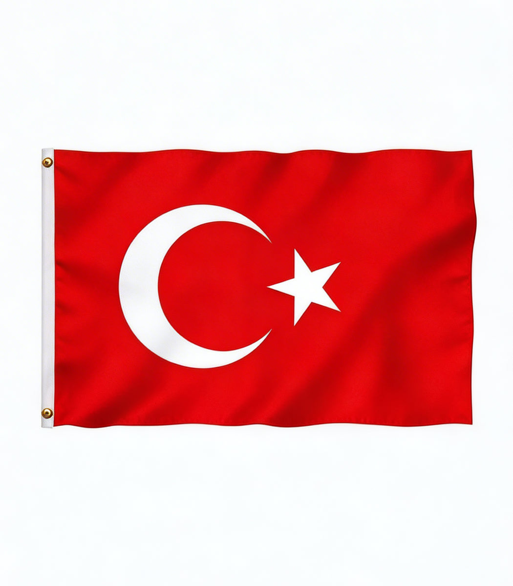 Turkey Flag Large 3'x5' 