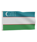 Uzbekistan Flag Large 3'x5' 