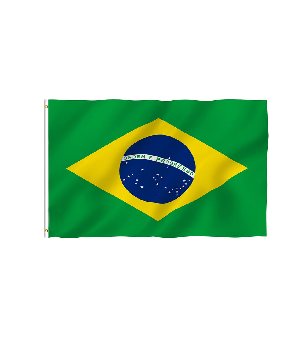 Brazil Flag Large 3'x5' 