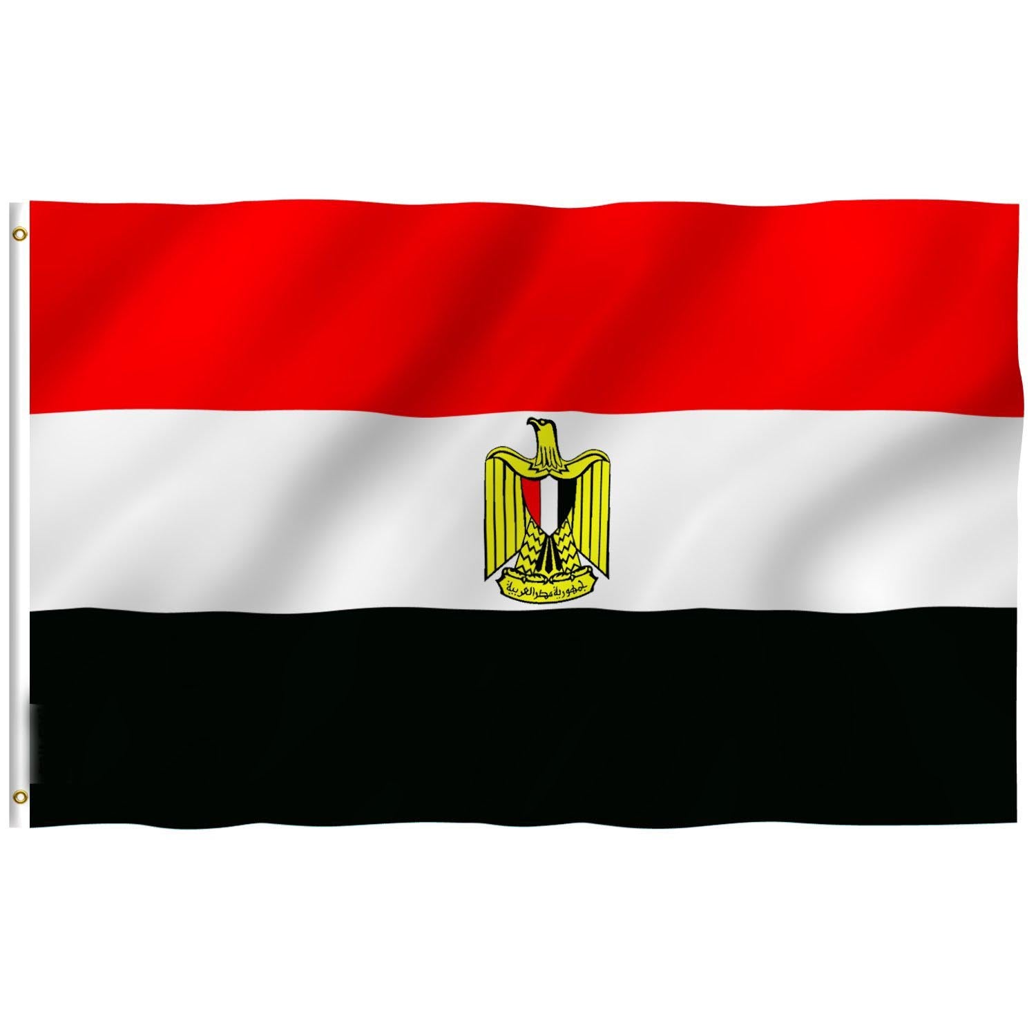 Egypt Flag Large 3'x5' 