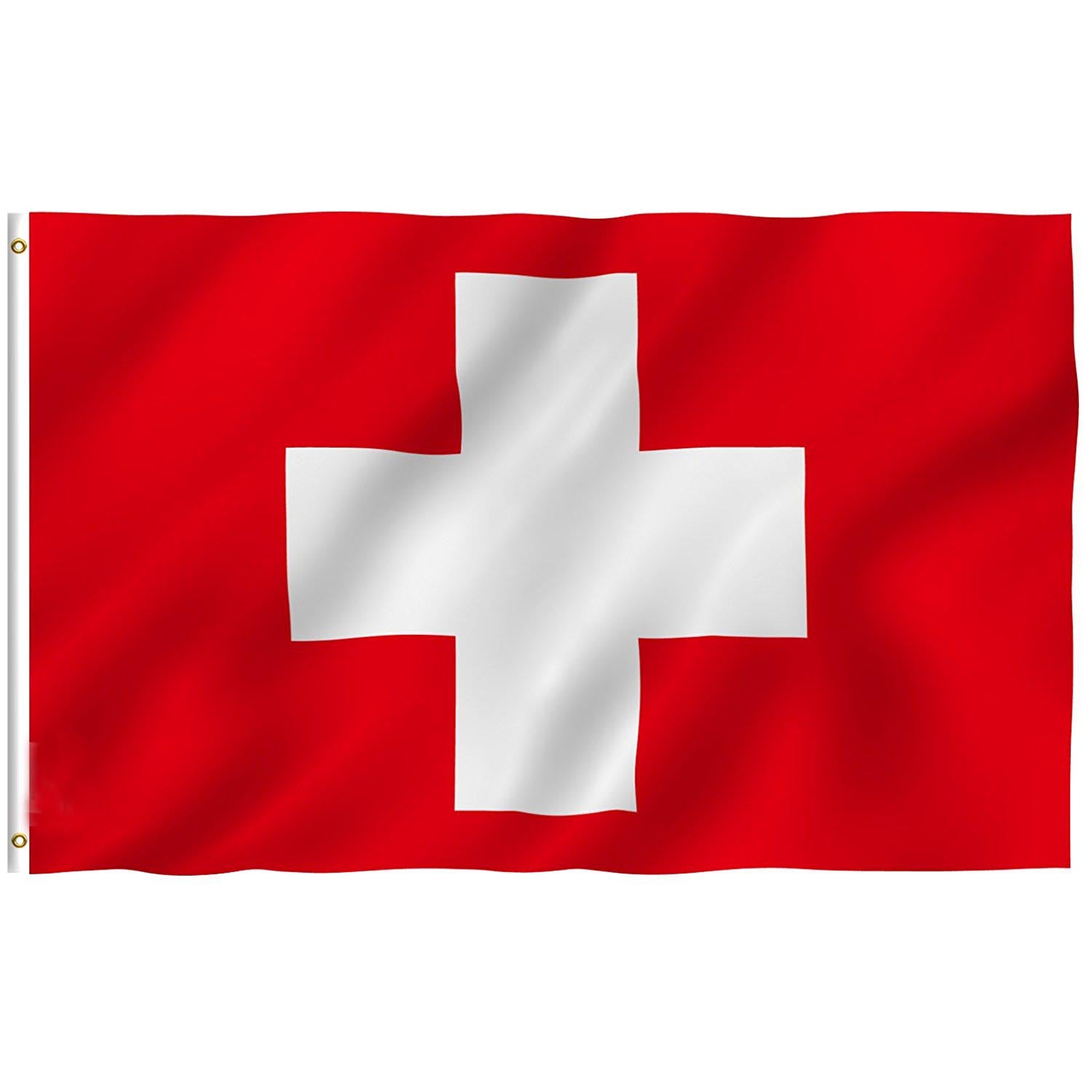 Switzerland Flag Large 3'x5' 
