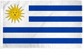 Uruguay Flag Large 3'x5' 