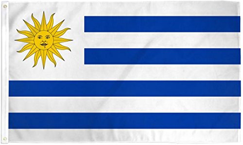 Uruguay Flag Large 3'x5' 