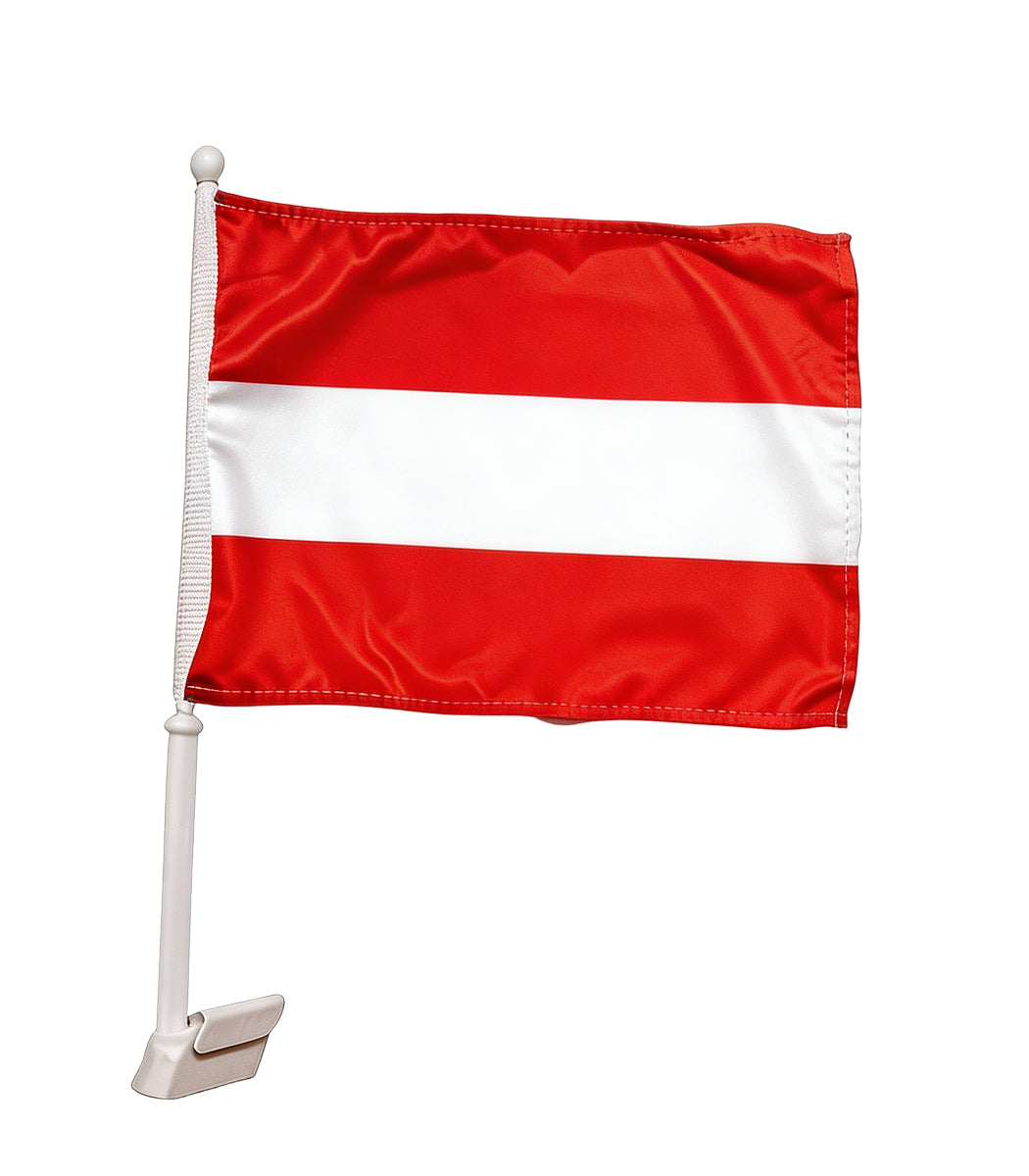 Austria Car Flag