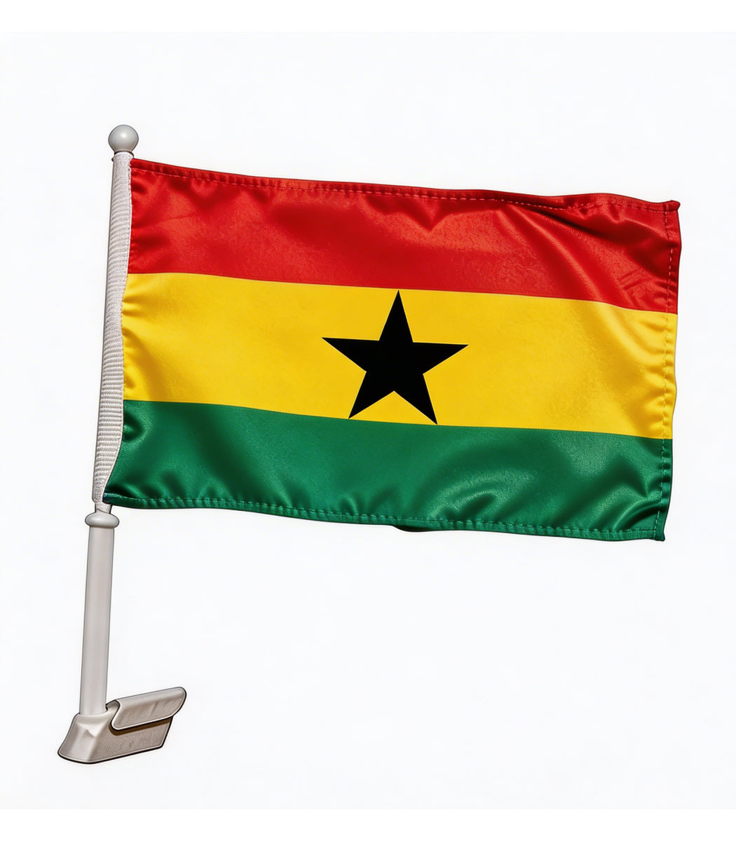 Ghana Car Flag