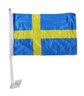 Sweden Car Flag