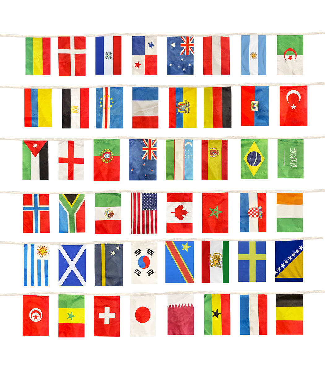 World Cup 2026 String Flag